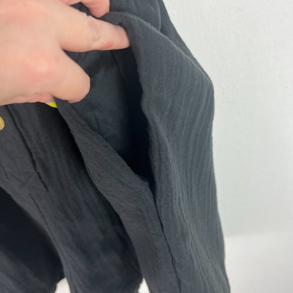 Universal Thread Navy Button-Front Romper - Picture 7 of 12